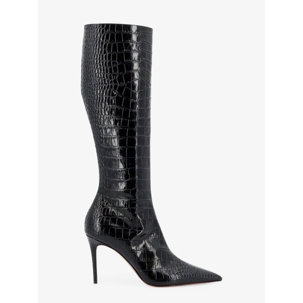 Paris Texas Women Vera 85 Croco Effect Leather Boots